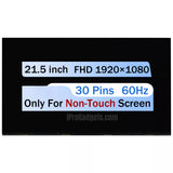 Replacement New Display M215HVN02.6 21.5 inch LCD Screen Panel Non-Touch FHD 30 Pins