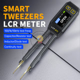 Fnirsi LCR-ST1 Smart Tweezer LCR SMD ESR Mini Tester Resistance Capacitance Inductance Continuity Diode Test Measurement Tools