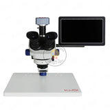 Kaisi TX-350E V1.2 Trinocular Stereo Microscope Microscope for PCB Soldering Mobile Phone Repairing