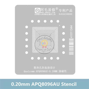 Amaoe 0.20mm Qualcomm APQ8096AU LED Light Source IC Chip BGA Reballing Stencil