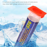 Mechanic SP6 SP9 30ml Mobile Phone Frame Sealant Curved Screen Special Waterproof Screen Black and White Liquid Sealant