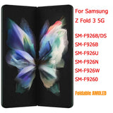 Replacement Foldable Inner AMOLED Touch Screen Display With Frame For Samsung Galaxy Z Fold3 5G SM-F926B
