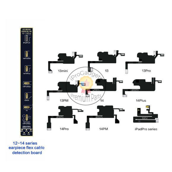 i2C i6S Programmer Earpiece Detection Small Board & Flex Cable for iPhone 13 to 14PM / iPad Pro