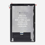 Replacement LCD Display Touch Screen for Huawei MatePad T 10 9.7 AGRK-L09 AGRK-W09 AGR-L09
