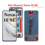 Replacement New Display For Huawei nova 10 SE BNE-LX1 BNE-LX3 OLED Touch Screen With Frame Assembly