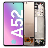 Replacement AMOLED Touch Screen Display With Frame Assembly for Samsung Galaxy A52 4G 5G A525 A526