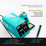 RF4 RF-ONE Intelligent SMD Soldering Iron LCD Digital Display Welding Station Temperature Control Fast Heating for PCB Repair