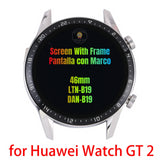 Replacement OLED LCD Display Touch Screen With Frame for Huawei Watch GT2 46MM LTN-B19