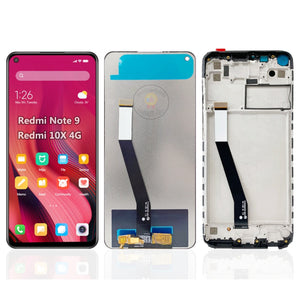 Replacement Display For Redmi Note 9 M2003J15SC M2003J15SG M2003J15SS LCD Screen With Frame Assembly