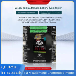 OSS Team W11S Battery Life Pop Up Tester Quickly Increase for iPhone 11 12 13 14 15 Pro Max Battery Health and Replace Battery Tools