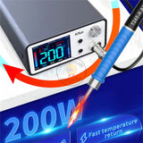 AiXun T3AS 200W All-in-One Soldering Station with T245 Handle SMD BGA Repair Tool for Mobile Phones