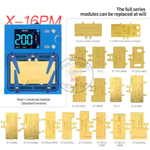 JC Aixun iHeater Pro Desoldering Station 4th Gen for iPhone X-16PM Android Chip Motherboard Layered Repair Preheating Table Full Set