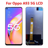 Pantalla táctil LCD de repuesto para OPPO A93 5G PCGM00 PEHM00 Negro