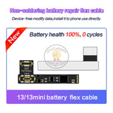 i2C Non-Soldering Battery Repair FPC Flex for iPhone 15 14 13 12 11 Pro Max i2c I6S BR-13 KC01 KC02S KC03 Tag On Cable Replace