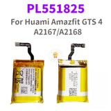 Replacement Battery 300mAh PL551825 For Huami Amazfit GTS 4 Watch A2167 A2168