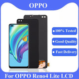 Pantalla táctil de repuesto AMOLED LCD para OPPO Reno4 Lite CPH2125