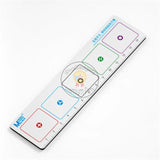 MaAnt CX-002 Portable Dual-use Magnetic Screws Storage Mat Measuring Ruler