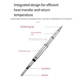 C210-008 Soldering Tips compatible for JBC SUGON AIFEN A5/A9/A9pro/A10/T21/A902/T26D/T3602 T210 Replacements Handle Tips