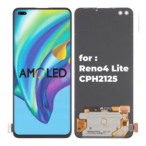 Pantalla táctil de repuesto AMOLED LCD para OPPO Reno4 Lite CPH2125