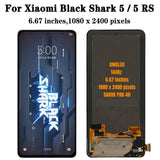 Replacement AMOLED Display Touch Screen For Xiaomi Black Shark 5 PAR-A0 RS 5RS