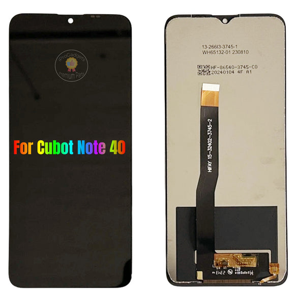 Replacement LCD Display Touch Screen Assembly For Cubot Note 40 Black