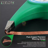 Relife Solder Wick No-Clean Copper Desoldering Braid Low Residue Tin Repair Tool