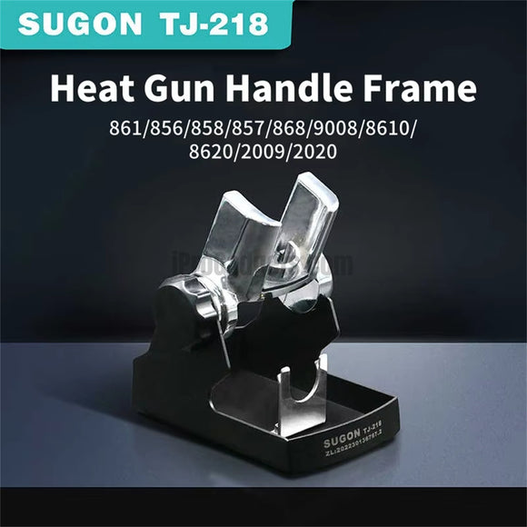 SUGON TJ-28 Hot Air Gun Rework Station Handle Bracket Frame Sleepseat Compatible for 861/856/858/857/868/9008/8610/8620/2009/2020 Base