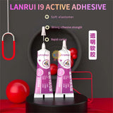 Lanrui i9 Strong 55ml Black Transparent Adhesive Glue for Mobile Phone Clear Contact Case Screen Frame Crystal Rapid Curing Tool