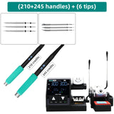 Sugon T60 Soldering Station With TJ8 Extender with 2 C210 Handles and 6 Optional Tips