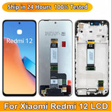 Ersatz-LCD-Display, Touchscreen mit Rahmen für Xiaomi Redmi 12 23053RN02A