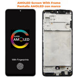 Replacement AMOLED Display Touch Screen With Frame for Samsung Galaxy A32 4G A325 A325F SM-A325M SM-A325F/DS A325N 