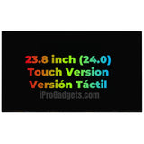 Replacement 23.8 INCH FHD LCD Touch Screen For ASUS A3402 A3402WBAT-WA038W Display Panel Touch-Version