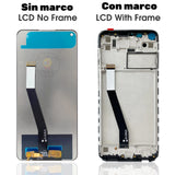 Replacement Display For Redmi Note 9 M2003J15SC M2003J15SG M2003J15SS LCD Screen With Frame Assembly