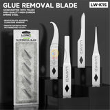 Luowei LW-K1S 4 IN 1 Multifunctional Glue Removal Blade Motherboard CPU IC Disassemble Tools