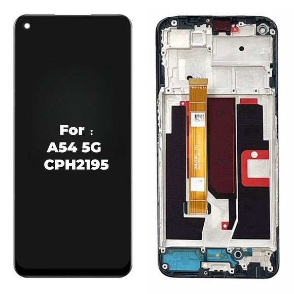 Replacement LCD Display Touch Screen With Frame for OPPO A54 5G CPH2195