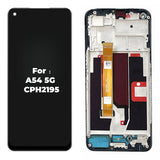 Pantalla táctil LCD de repuesto con marco para OPPO A54 5G CPH2195