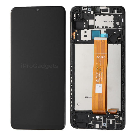 Replacement New Display For Samsung Galaxy A12 SM-A125F/DSN A125F/DS A125F A125M LCD Touch Screen With Frame Assembly