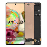Replacement AMOLED LCD Display Touch Screen With Frame for Samsung Galaxy A71 A715 SM-A715F