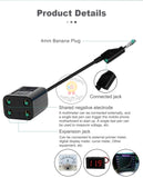 BST-090-JP Superconducting Copper Silicone PVC Expansion Dock Interface Cable with Stacked Banana Plug DC Output Power Supply