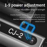 MaAnt CJ-2 Powerful Electric Glue Remover LED Green Dust Light 9 Gears Adjustable Multifunctional Rechargeable Glue Removing