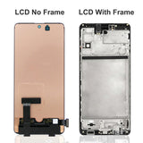 Replacement Super AMOLED LCD Display Touch Screen With Frame for Samsung Galaxy M51 M515 M515F M515F/DS Black