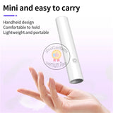 Luxianzi Portable UV Curing Lamp With Timing Function Green Oil Glue Quick Dry USB Nail Dryer LED Mini Flashlight Pen