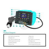 Hot Air Gun RF4 RF-H6 BGA Rework Solder Station Heat Gun 110V 220V 600W Hair Dryer For Soldering SMD SMT Welding Repair Tool