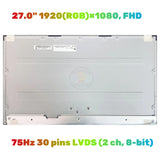 Replacement 27 inch Display M270HAN01.0 M270HAN01.1 LCD Screen Panel WUXGA FULL HD