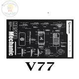 Mechanic V77 V78 Soldering Pad Desk Platform Insulation Mat