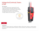 UNI-T UT18C 0~690V AC DC Voltage Testers LCD Display Auto Range IP65 Waterproof Meter No Power Test Function