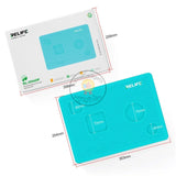 Relife RL-004DP LCD Screen Protective Film Anti-slip Silicone Pad for Mobile Phone Tablet Camera Protection Card Slot Film Mat