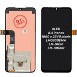 Replacement OLED Display Touch Screen For LG G8X ThinQ V50s LMG850EMW LM-G850 LM-G850N