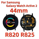 Replacement AMOLED Display Touch Screen With Frame Assembly For Samsung Galaxy Watch Active2 44mm SM-R820 SM-R825