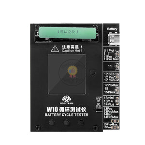 OSS W10 Battery Calibrator for iPhone 11-15 Pro Max Battery Charge Discharge Round Cycle Test